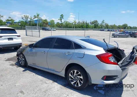 2017 Honda Civic Ex из США, поврежденный, VIN 19XFC2F70HE021905